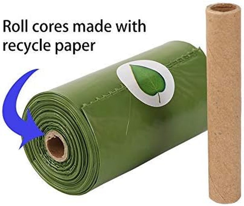 Biodegradable Poop Bags for Pets - Compostable Pet Waste Bags, Eco-Friendly (150 Bags/10 Rolls)