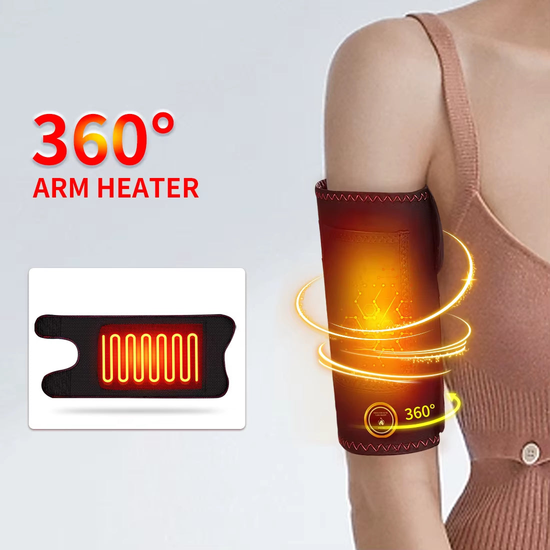 Wrap-Around Electric Arm Massager