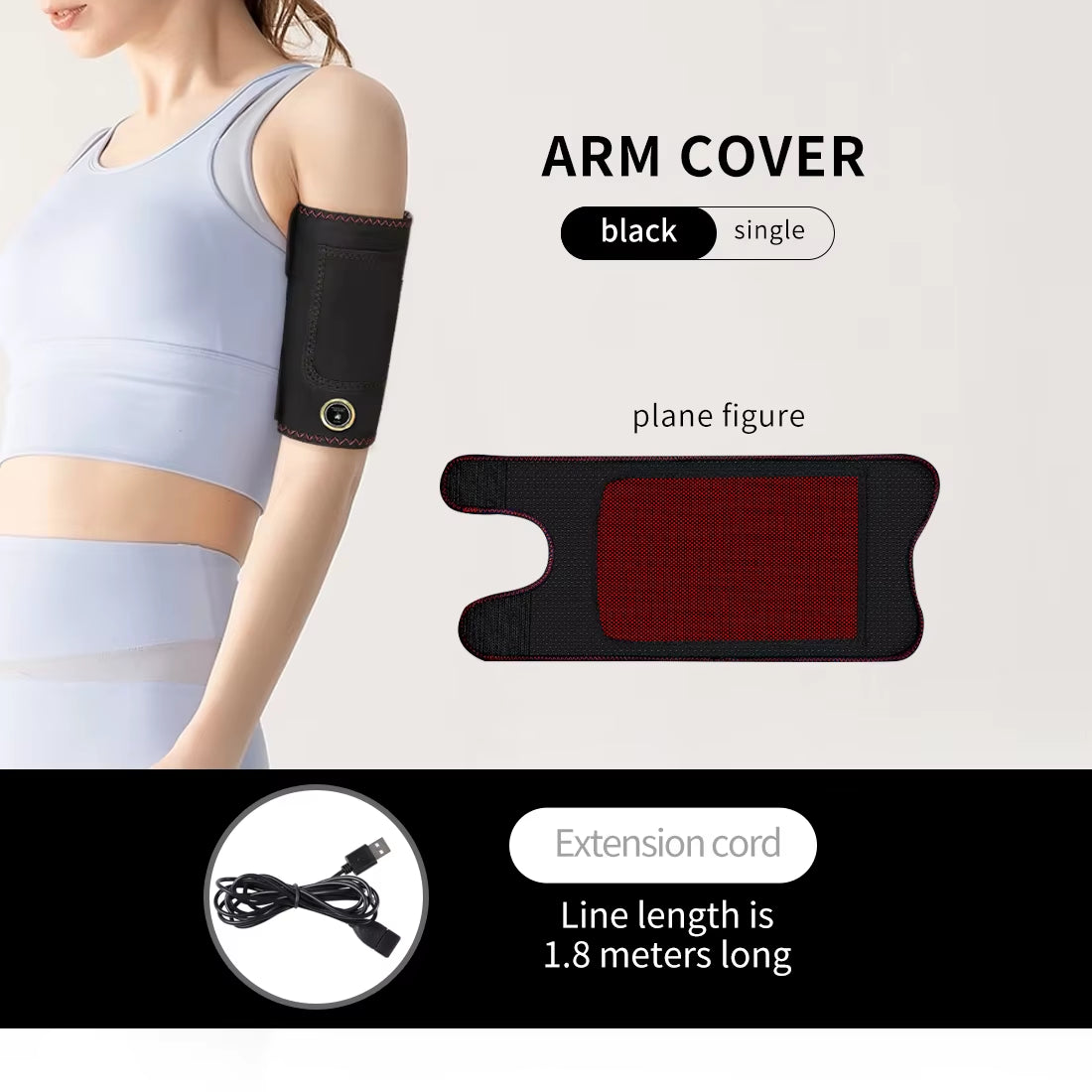 Wrap-Around Electric Arm Massager