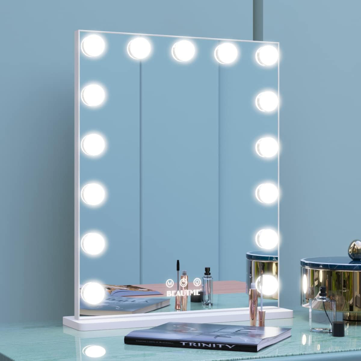 Lighted Vanity Mirror with Touch Control