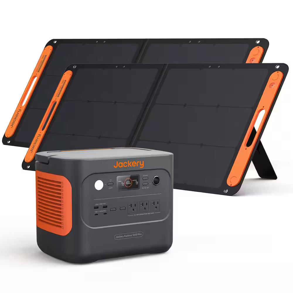 2000W Output/4000W Peak Solar Generator