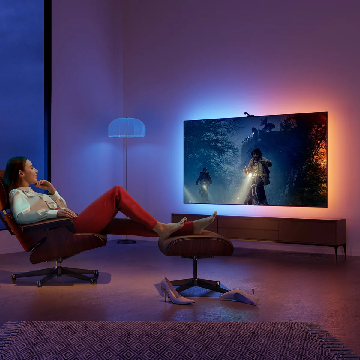GOVEE Stranger Things Indoor RGBIC LED TV Backlight with Camera