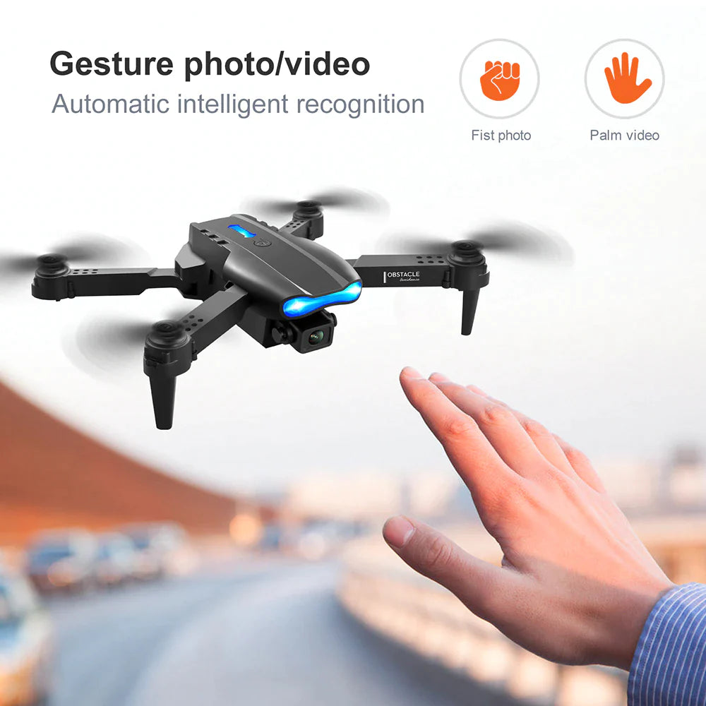 Drone X Pro with HD Dual Camera - Wifi, FPV, Foldable RC