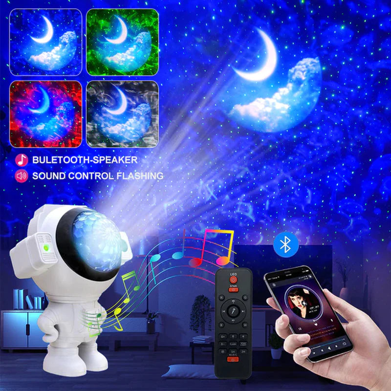 2022 Astronaut Starry Sky Projector - Galaxy Night Lamp for Decoration
