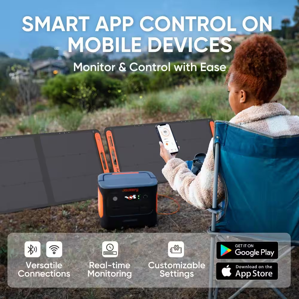 2000W Output/4000W Peak Solar Generator