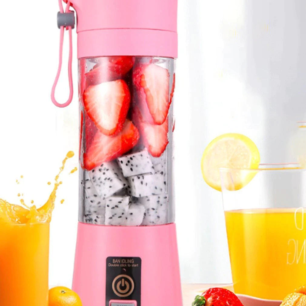 Electric USB Rechargeable Handheld Smoothie Blender and Milkshake Maker