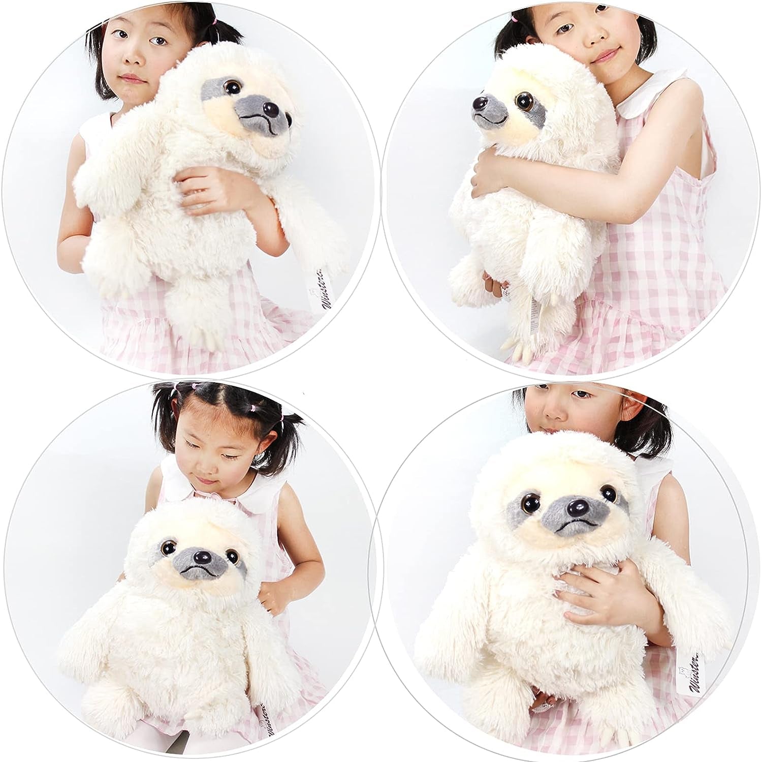 Cute Sloth Stuffed Animal Toy - Small Plush Sloth Stuffed Animal for Kids (15.7 Inches)