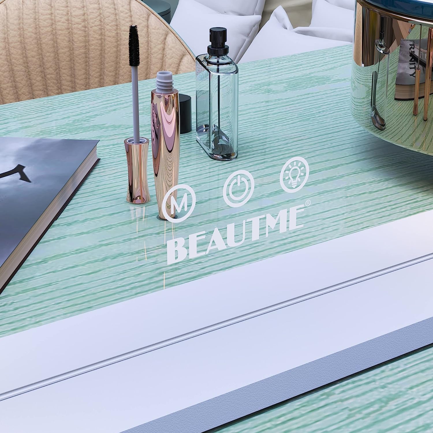 Lighted Vanity Mirror with Touch Control