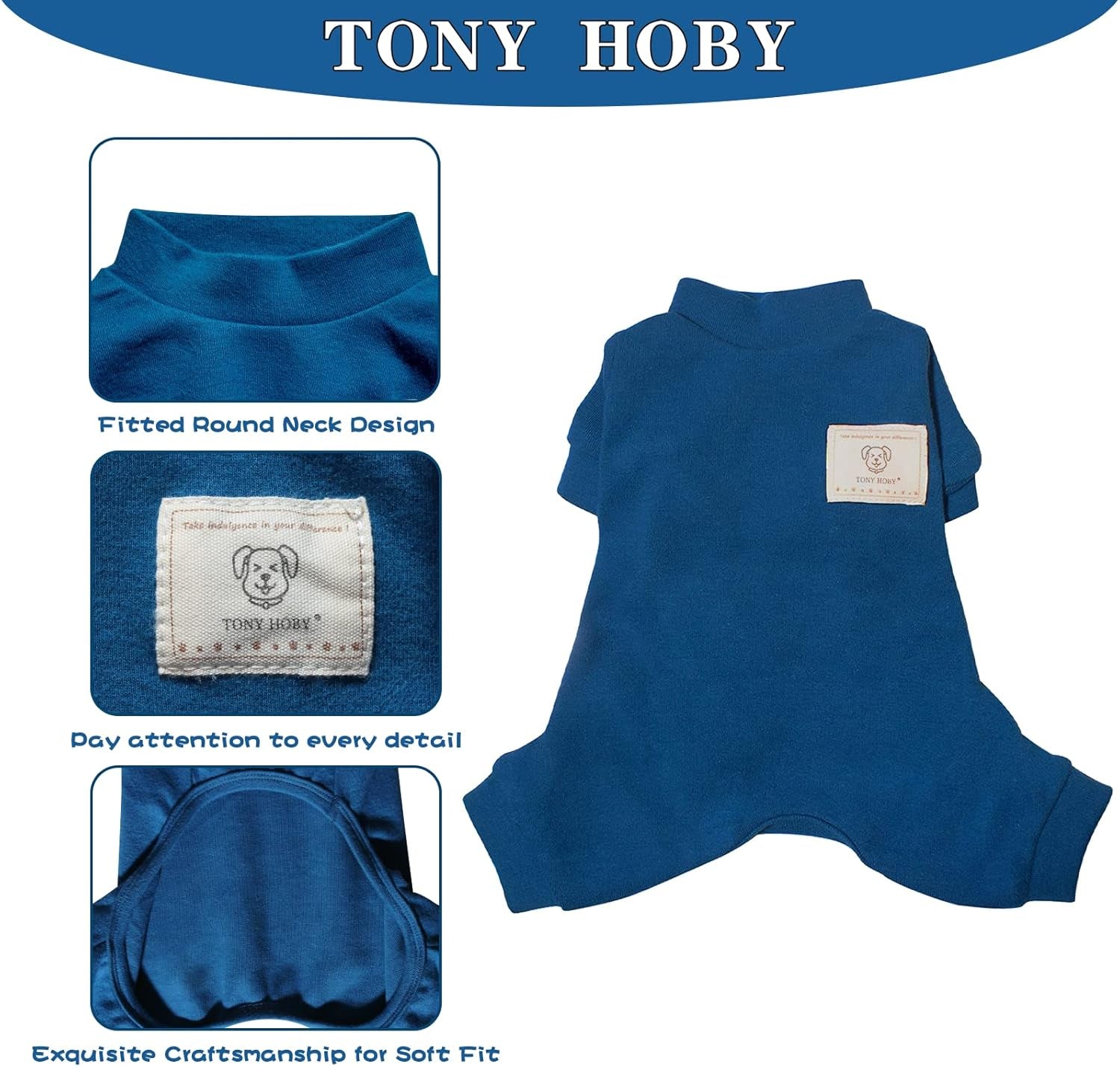 Dog Pajamas, Dog Jumpsuits with Thermal