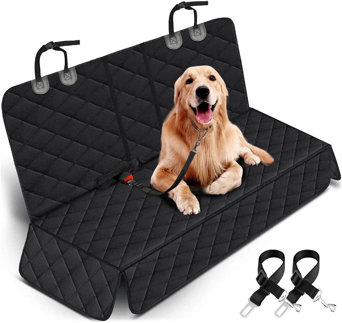 Dog Car Seat Cover - Car Seat Protector, Waterproof Bench, Non-Slip Seat Cover 