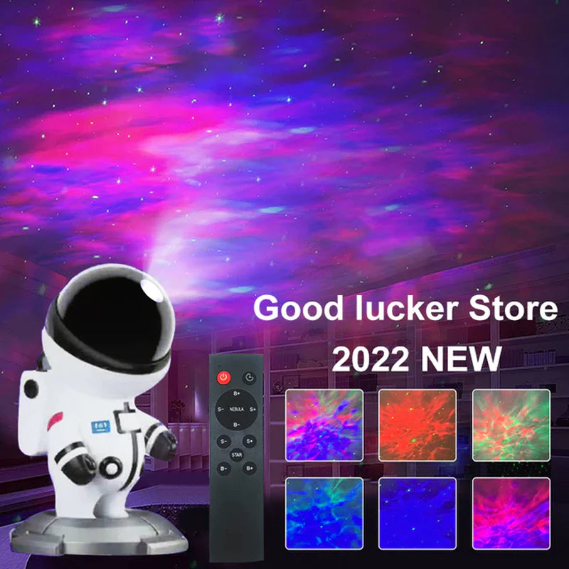 2022 Astronaut Starry Sky Projector - Galaxy Night Lamp for Decoration