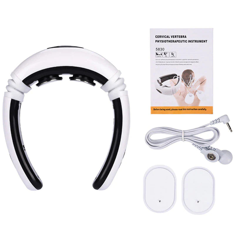 Electric Cervical Pulse Neck Massager - Muscle Relax, Massage Magnetic Therapy
