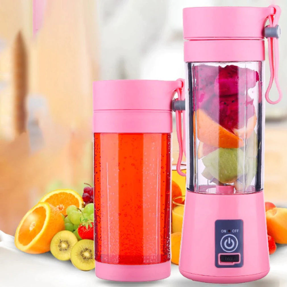 Electric USB Rechargeable Handheld Smoothie Blender and Milkshake Maker