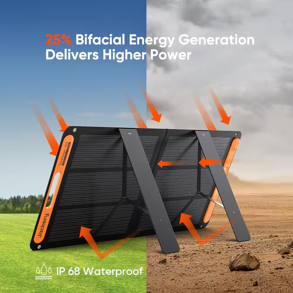 2000W Output/4000W Peak Solar Generator