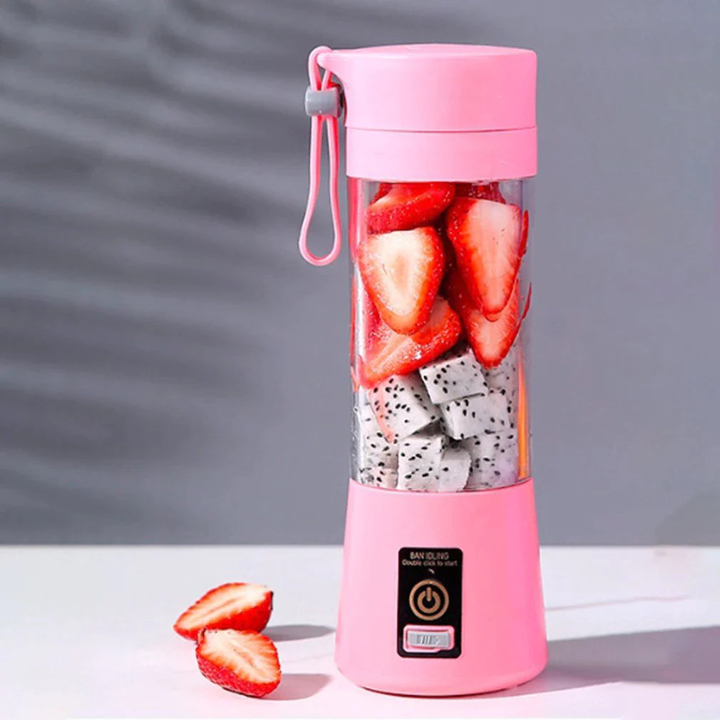 Electric USB Rechargeable Handheld Smoothie Blender and Milkshake Maker