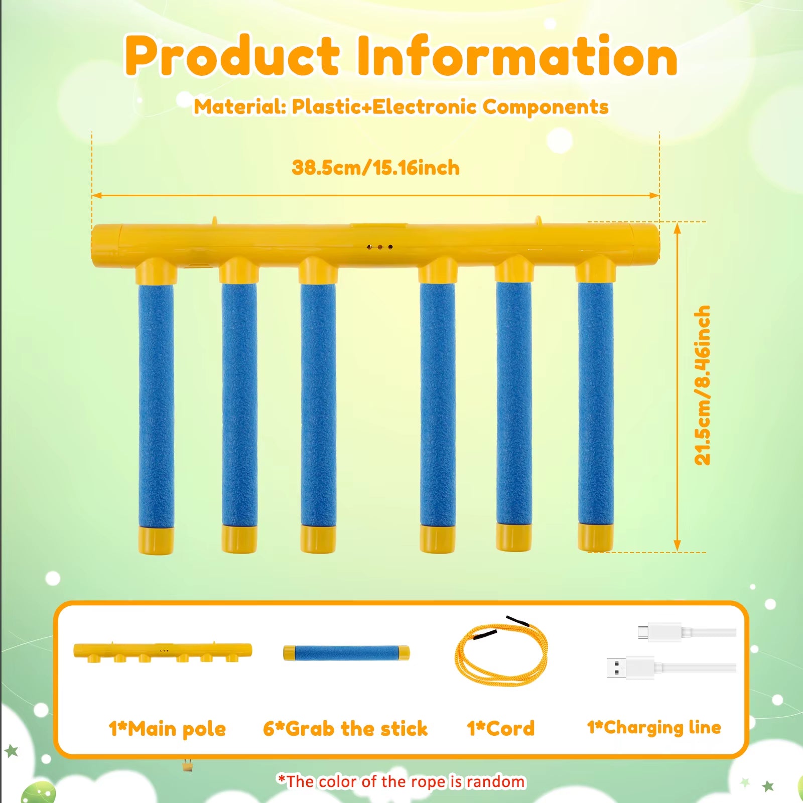 Challenge Falling Sticks Game - Stick Catching Toy, Training Reaction