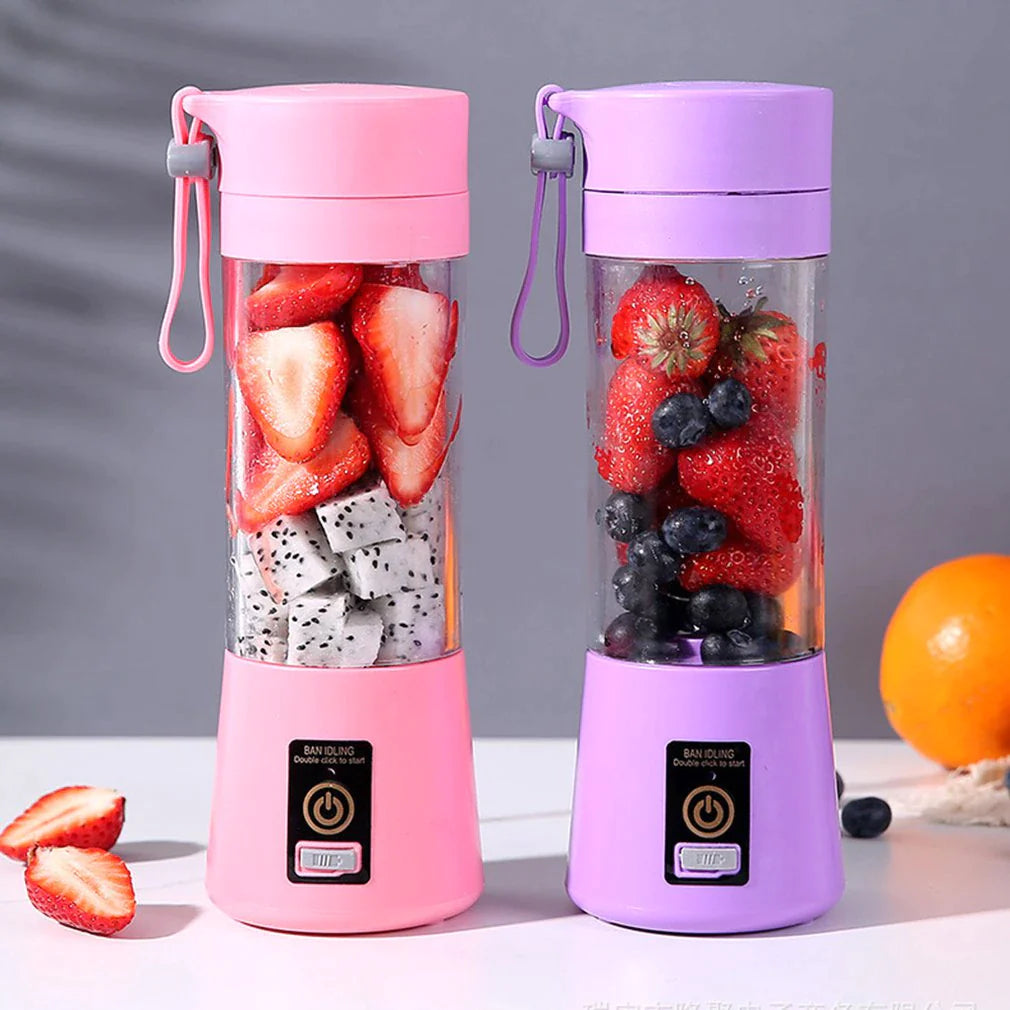 Electric USB Rechargeable Handheld Smoothie Blender and Milkshake Maker