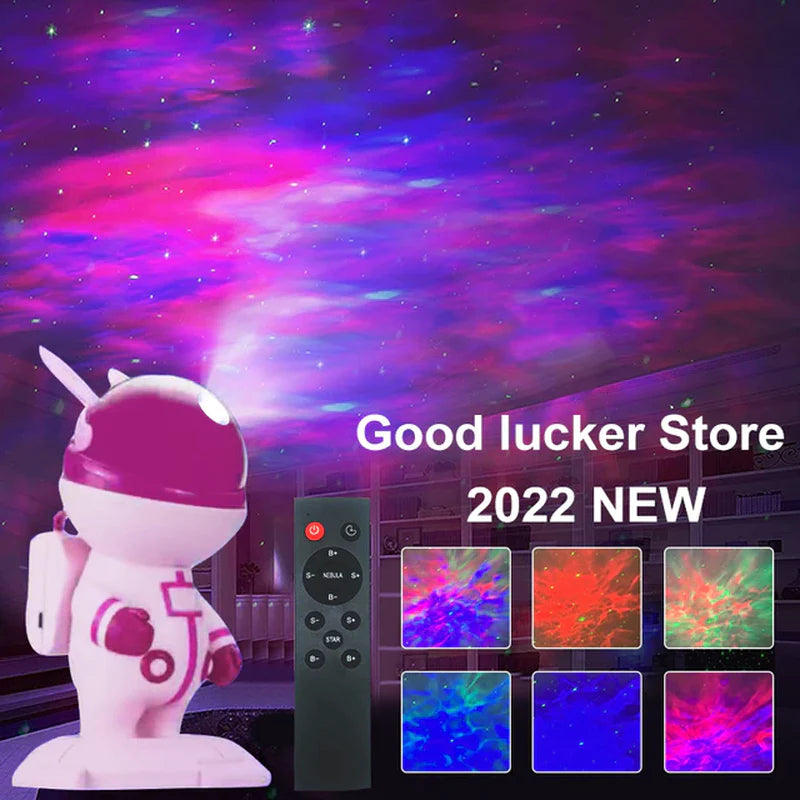 2022 Astronaut Starry Sky Projector - Galaxy Night Lamp for Decoration