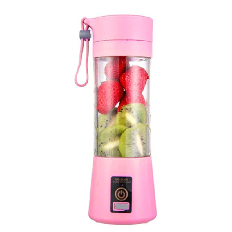 Electric USB Rechargeable Handheld Smoothie Blender and Milkshake Maker
